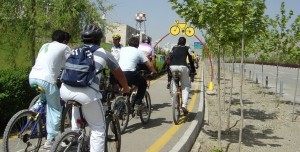 خطوط ویژه دوچرخه در تهران - کاربرد دوچرخه در ایران