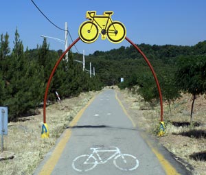 مسیر دوچرخه سواری چیتگر 