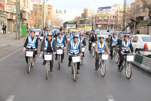 دوچرخه شهری وکلان شهر تهران